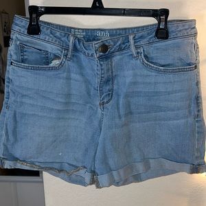 A.N.A Mid-Rise Denim Short 15 5’Inseam